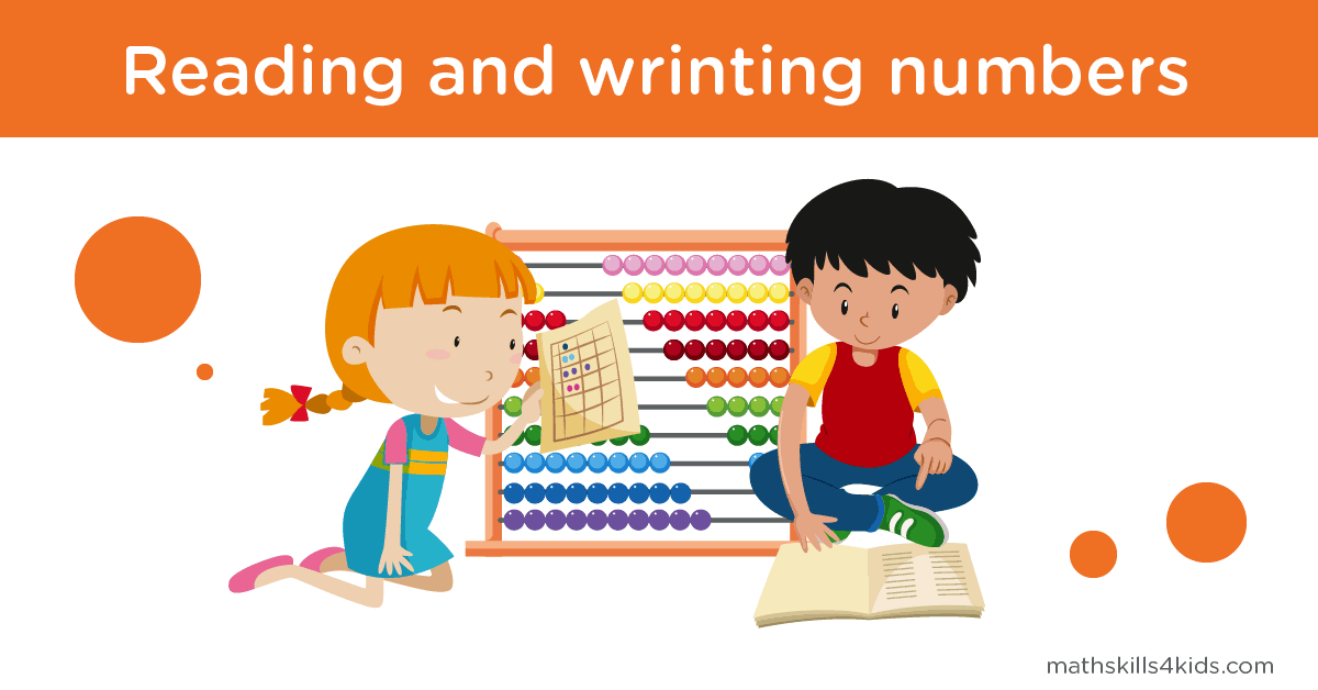 Reading And Writing Numbers In Figures And In Words How To Read And Write Numbers