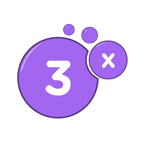 Learn how to multiply by 3 - Training activities