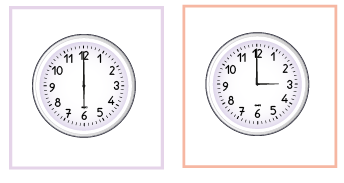 kindergarten math worksheets - telling time example case
