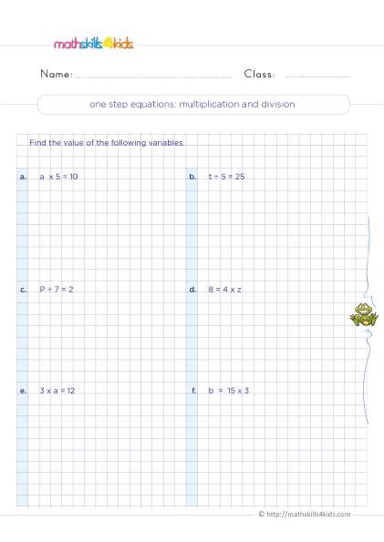 Equations Worksheets for Grade 3 with answers - What are the properties of multiplication