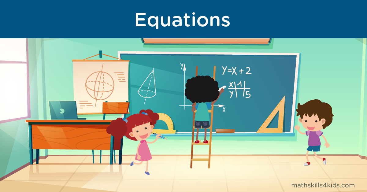 Math equations worksheets - equations and formulas worksheets