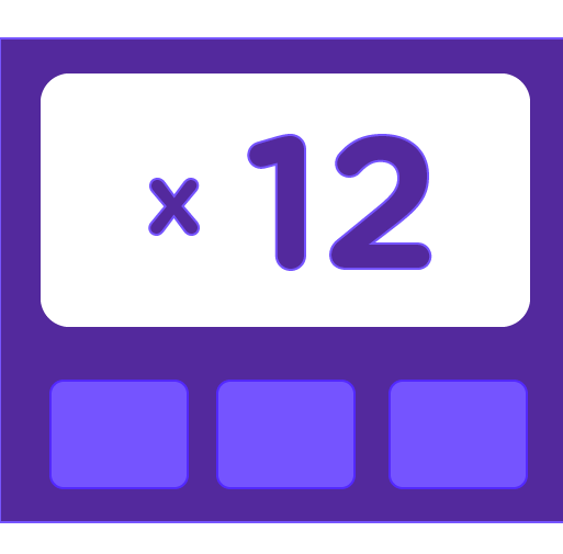 Learn how to multiply by 12 - Training activities