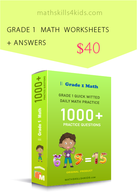 first grade math worksheets product