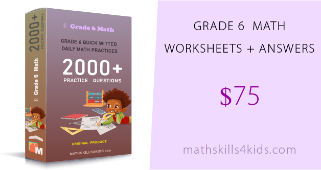 all 6th-grade math worksheets with answers workbook