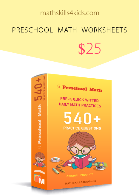 preschool math worksheets product