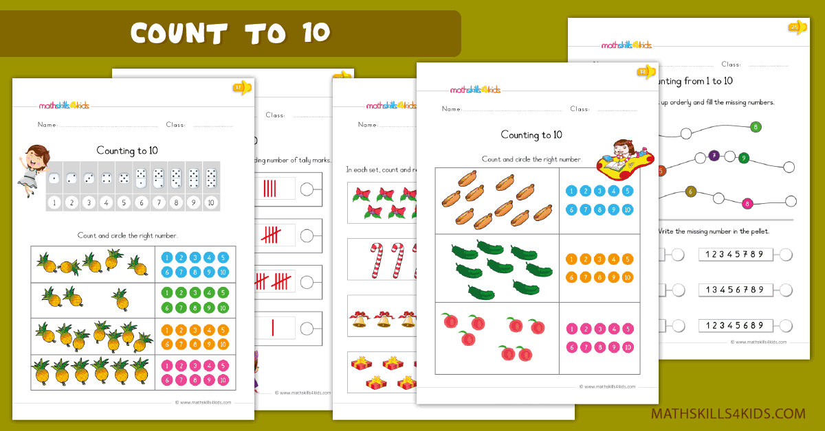 kindergarten math worksheets pdf